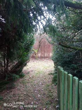 Eingang Gartentor - Grundstück in Chemnitz