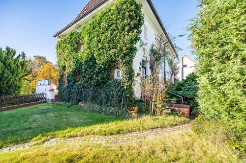 Gartenansicht - Doppelhaushälfte mit 128,00 m&sup2; in Hamburg zum Kaufen