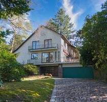 Vielseitiges Einfamilienhaus auf großem Grundstück mit lichtem Baumbestand in Hittfeld-Waldesruh! - Seevetal-Waldesruh