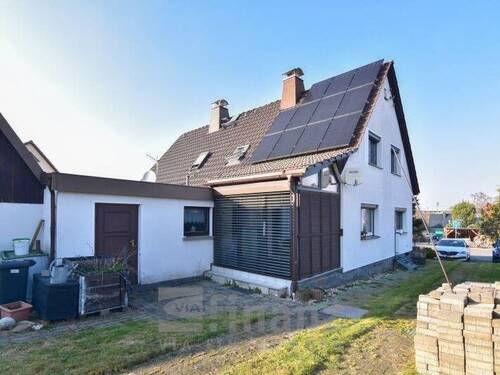 Rückansicht - 3 Zimmer Doppelhaushälfte zum Kaufen in Zwickau