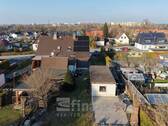 Luftbild - 3 Zimmer Doppelhaushälfte in Zwickau