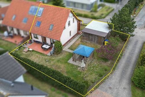 Luftaufnahme Garten Hinterhaus - 