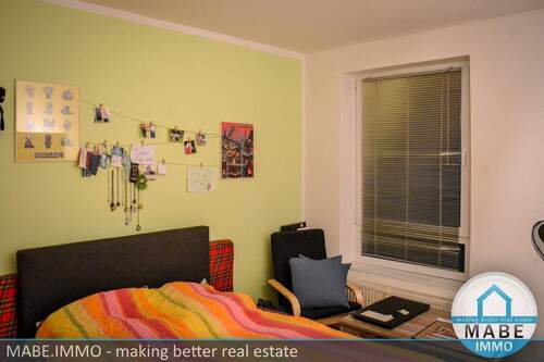 Wohnen - Einraumwohnung mit Potenzial – unsaniert, aber solide