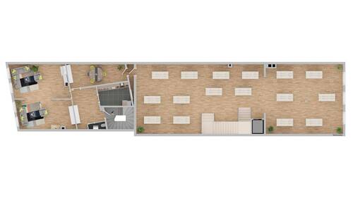 1. Obergeschoss, Haus 1 - 