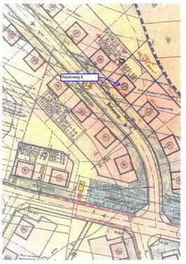 B-Plan zum Grundstück - Grundstück in Bous