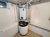 Keller Gas-Zentralheizung mit Warmwasserspeicher - 