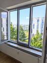 Aussicht Schlafzimmer - 2-Zimmer Dachgeschosswohnung mit bis zu 3,80 m hohen Decken und Balkon
