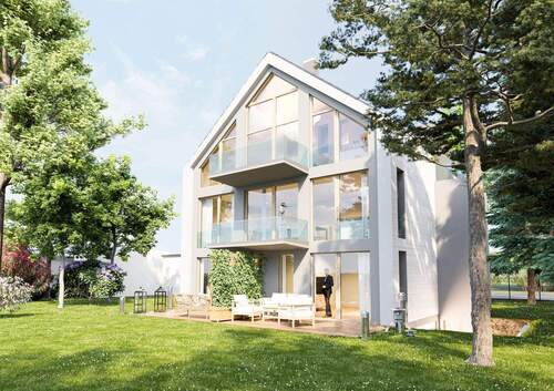 Gartenansicht Visualisierung - 