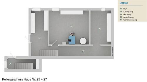 DHH 1 und 2 - Kellergeschoss - 