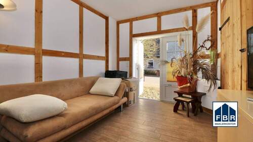 Der hergerichtete Scheunentrakt - 