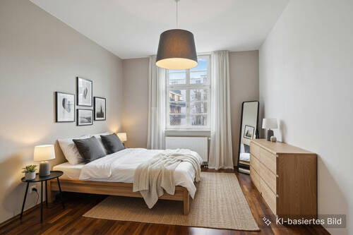 Schlafzimmer (Möblierungsbeispiel) - 