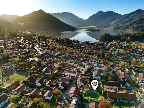 Alpen Immo_Grundstück_Schliersee_01 - Sonniges Baugrundstück in ruhiger Lage direkt in Schliersee - nur 5 Gehminuten zum See!