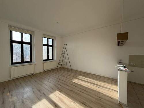 Helle Wohnung mit Leiter - 