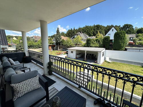 Blick vom Balkon - 