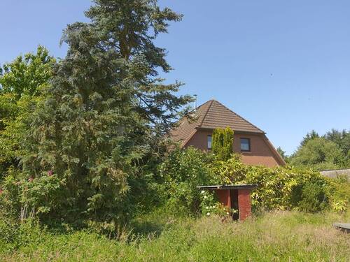 Blick von vorne - 4 Zimmer Mehrfamilienhaus, Wohnhaus in Elpersbüttelerdonn