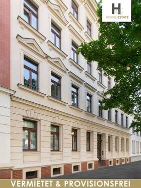 Hausansicht - 4 Zimmer Etagenwohnung zum Kaufen in Leipzig
