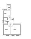 Grundriss - 2 Zimmer Etagenwohnung in Fraureuth