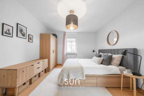 SCHLAFZIMMER (visualisiert) - 3 Zimmer Etagenwohnung zum Kaufen in Aschaffenburg