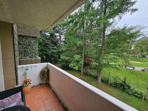 Blick vom Balkon - 