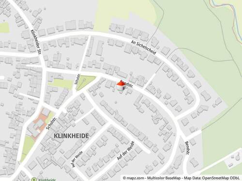 Geolyzer Kartenausschnitt - 