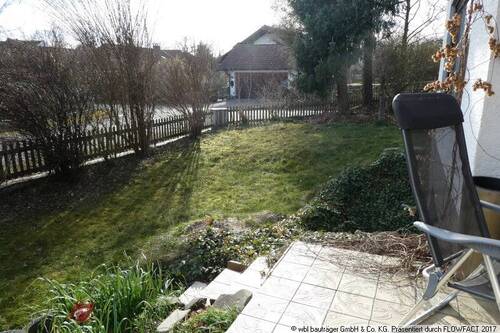 Blick Terrasse nach Westen - Mehrfamilienhaus, Wohnhaus mit 200,00 m&sup2; in Seestall zum Kaufen