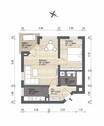 Grundriss (Wohnung Nr. 69) - 