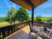 Blick vom Balkon - 