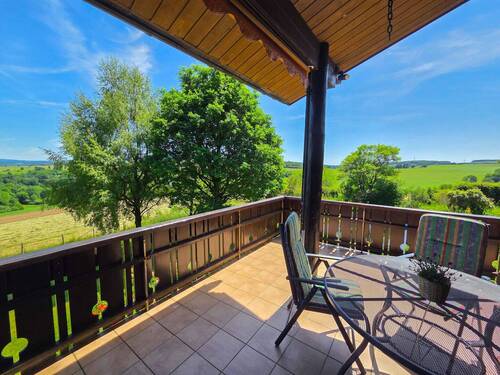 Blick vom Balkon - 