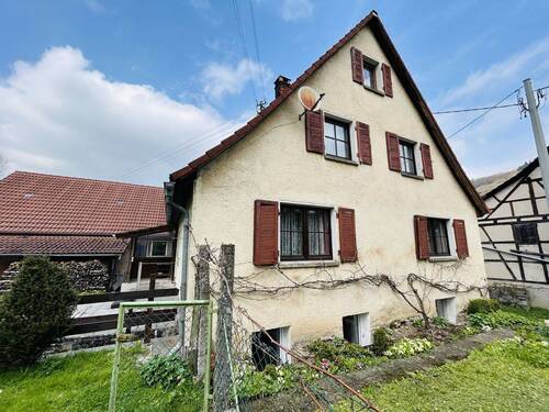 Außenansicht - 5 Zimmer Bauernhaus, Landhaus zum Kaufen in Langenburg