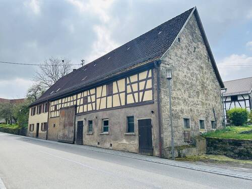 Außenansicht - 5 Zimmer Bauernhaus, Landhaus in Langenburg