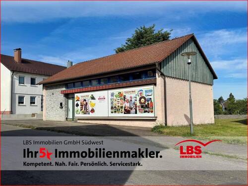 Freistehendes Ladengeschäft mit ELW - Aufgepasst! Freistehendes EFH mit Ladenlokal, kleiner Wohneinheit und Ausbaupotenzial im Dach