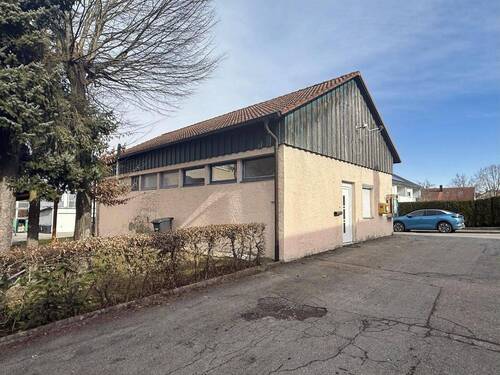 Ansicht Süd-West - Zugang ELW - Gewerbeobjekt (Büro, Produktion, Verkauf) in Pfullendorf