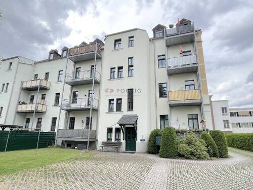 Rückansicht - 4 Zimmer Etagenwohnung zur Miete in Chemnitz