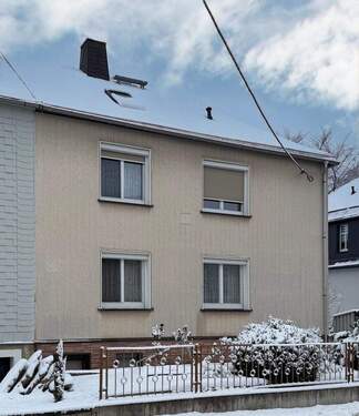 Straßenansicht - 4 Zimmer Doppelhaushälfte in Brand-Erbisdorf