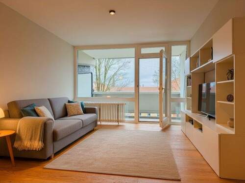 Visualisierung (Wohnbereich) - 1 Zimmer Etagenwohnung in München