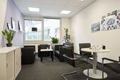 Bürofläche - Panoramablick-Büro nahe Flughafen: flexibel, 247-Zugang, Top-Service