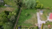 Drohnenansicht - Grundstück in Wisch
