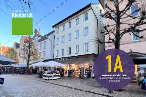 Ansicht - Wohn- Geschäftshaus - 1A-Fussgängerzone inkl. Tiefgarage!