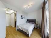 Schlafzimmer - 2 Zimmer Etagenwohnung zur Miete in Hamburg