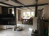 Ansicht vom Wohnzimmer ins Esszimmer - 