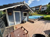 Pool & Gartenhaus - 