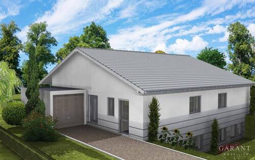 Eingangsseite - 3 Zimmer Bungalow in Karlsruhe