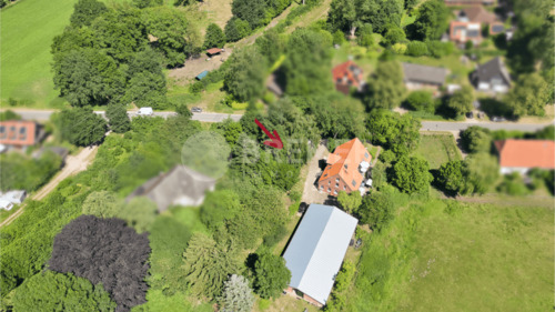 Luftansicht vor der Rodung - 