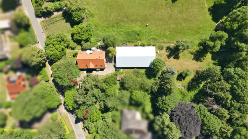 Luftansicht vor der Rodung - 