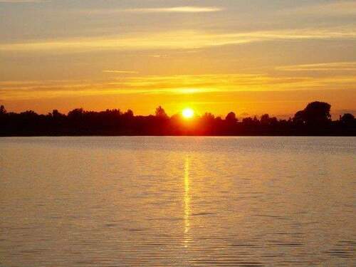 Sonnenuntergang - Einfamilienhaus mit 85,00 m&sup2; in Friedrichstadt zum Kaufen