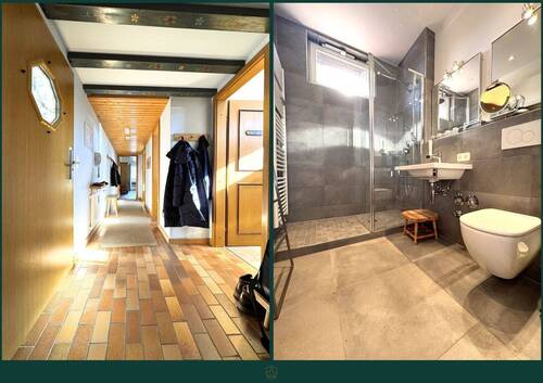 Flur und Badezimmer - 