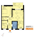 Grundriss WE 1 - 