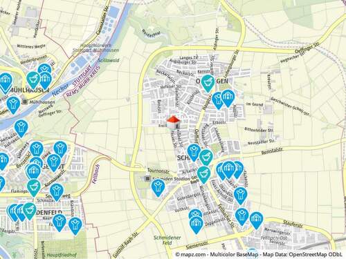 Geolyzer Kartenausschnitt - 