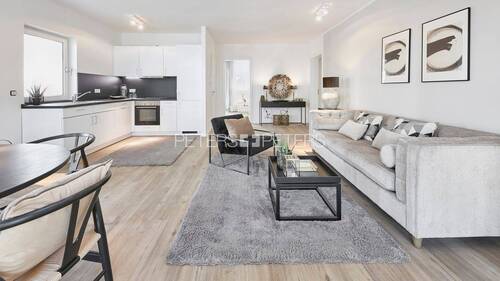 Wohnzimmer Beispiel - 3 Zimmer Etagenwohnung zur Miete in Schwerin