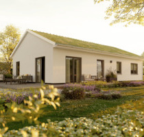 Bungalow mit Gründach. - 376.350,00&nbsp;EUR Kaufpreis, ca.&nbsp; 102,00&nbsp;m&sup2;&nbsp;Wohnfl&auml;che in Schlangen (PLZ: 33189) Oesterholz-Haustenbeck